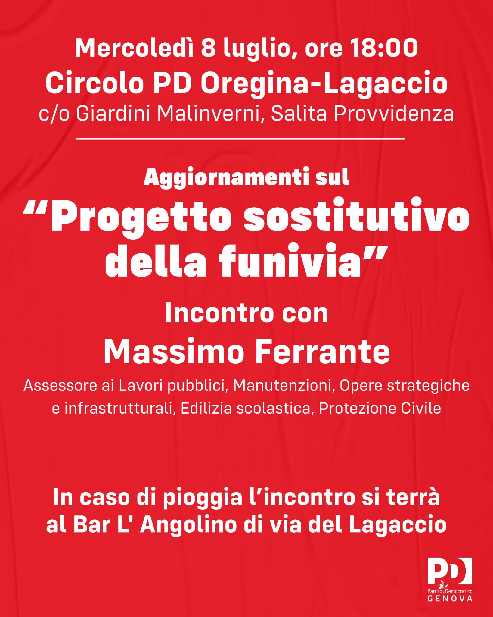 Aggiornamenti sul progetto sostitutivo della funivia